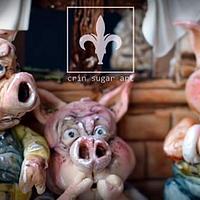 The tree little pigs