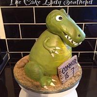 T. rex cake