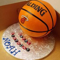 Basket Ball Birthday Cake