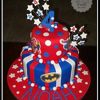 Super Heroes Cake!