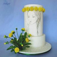 With dandelions With dandelions