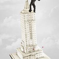 Empire State Building King Kong Cake