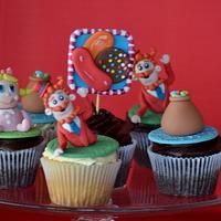 Candy Crush Cupcakes!