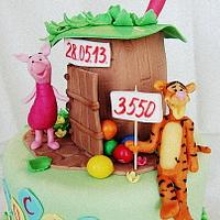 Winnie-the-pooh cake