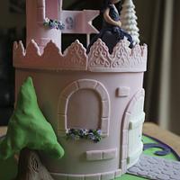 Ella's Princess & Castle Cake 