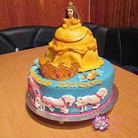 Princesses Birthday cake