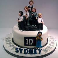 One Direction Boy Band Cake