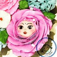 Fairies bouquet cupcakes