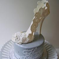 High Heel Show Cake