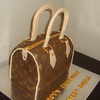 LV Bag cake