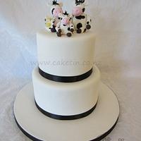 Dairy Farmers Wedding Cake