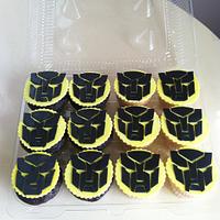 Bumblebee Transformer Cupcakes