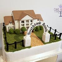 Southfork Ranch Wedding cake