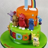 Baby TV Cake with The Cuddlies