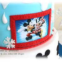 Mickey mouse cake for Gabriel