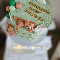 Baby shower cake..♥️