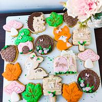 Forest cookies