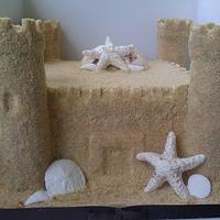 Sand Castle cake