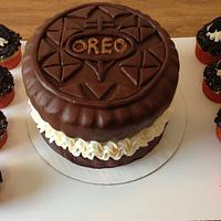 Oreo birthday cake