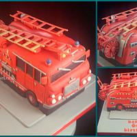 Fire Engine, Replica of a Clients Model and Fire Engine he worked on.
