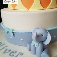 x Animal Christening Cake x 