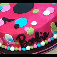 Barbie Shoe Cake
