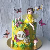 Little Yellow Fairy cake 