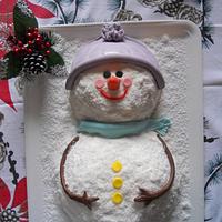 cake snowman