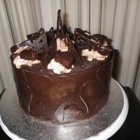 Chocolate Overload Collar Cake