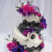 ..flower cake..
