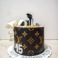 LV cake - Decorated Cake by TortIva - CakesDecor