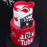 You Tube cake 