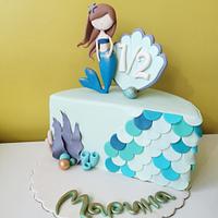 Mermaid cake