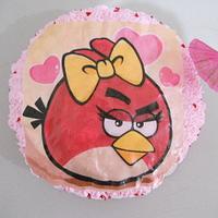 ANGRY BIRD CAKE!!