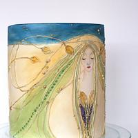 An homage to Margaret - Art Nouveau Meets the Cake Artists: A Cake Collective Collaboration