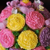 cup cake bouquet