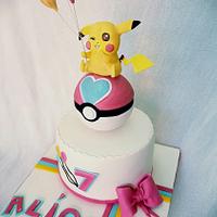 Pikachu cake