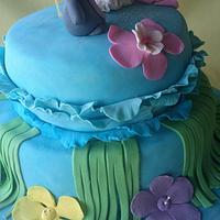Bachelor tropical cake