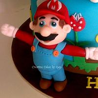 Super Mario Cake topper
