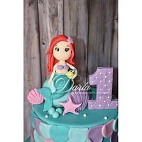 Little Mermaid  cake