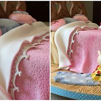 Sylvanian Families Sleepover Cake