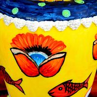 Rickshaw Painting Pottery Art 