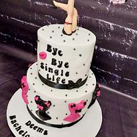 "Bachelorette party cake"