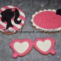 Barbie cookies themed