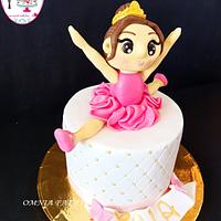 Ballerina`s cake
