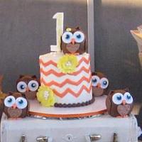 Shabby Chic Owl 1st birthday 