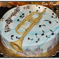 Trumpet cake