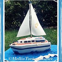 Sailboat for the sixtieth birthday
