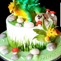 Alkylosaurus cake 