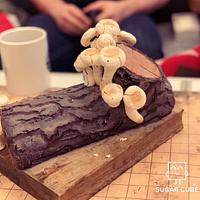 Mushroom log
